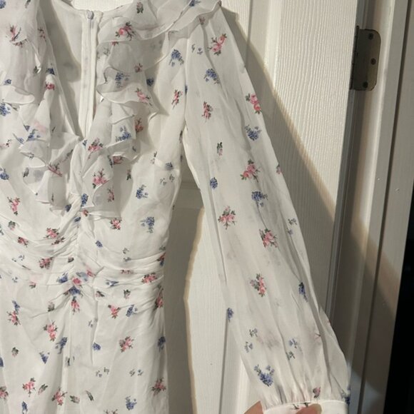NWT Massimo Dutti Long Floral Dress - Picture 7 of 16